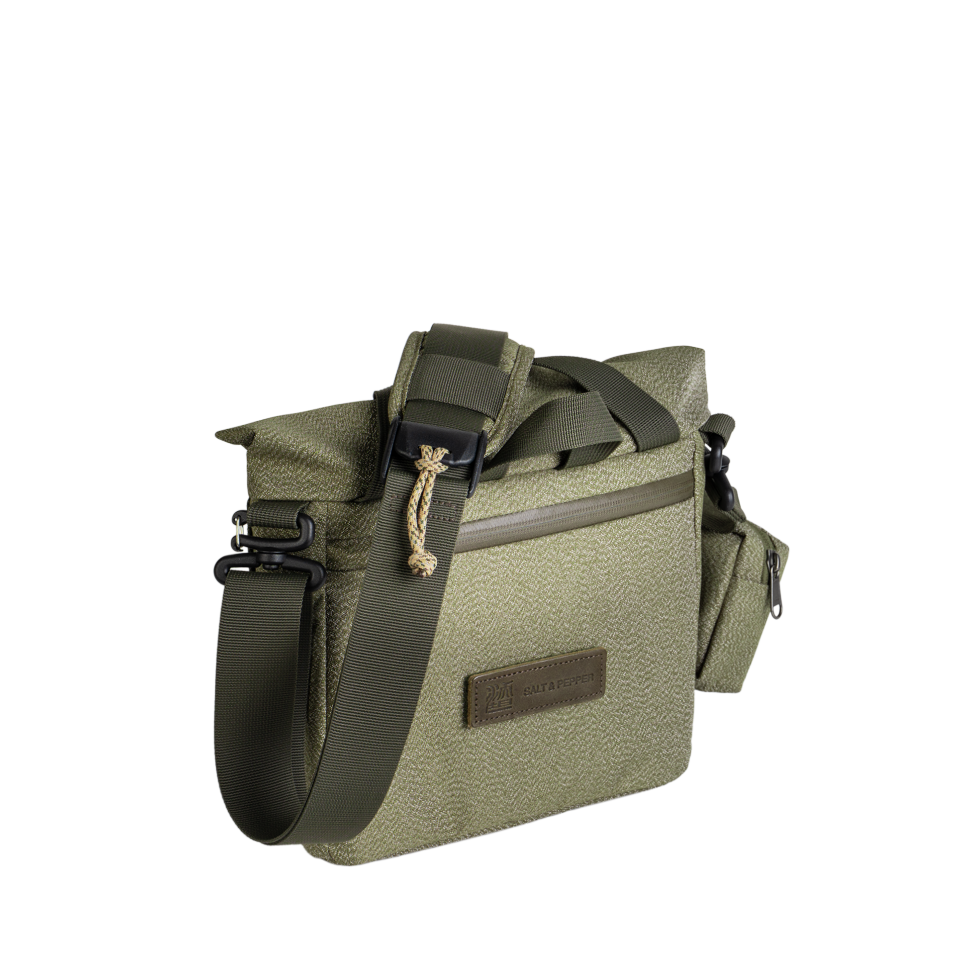 Pilot Lightweight Travel Camera Bag 3.5L Upgraded (Special Retro Swiss Army Salt & Pepper Canvas)